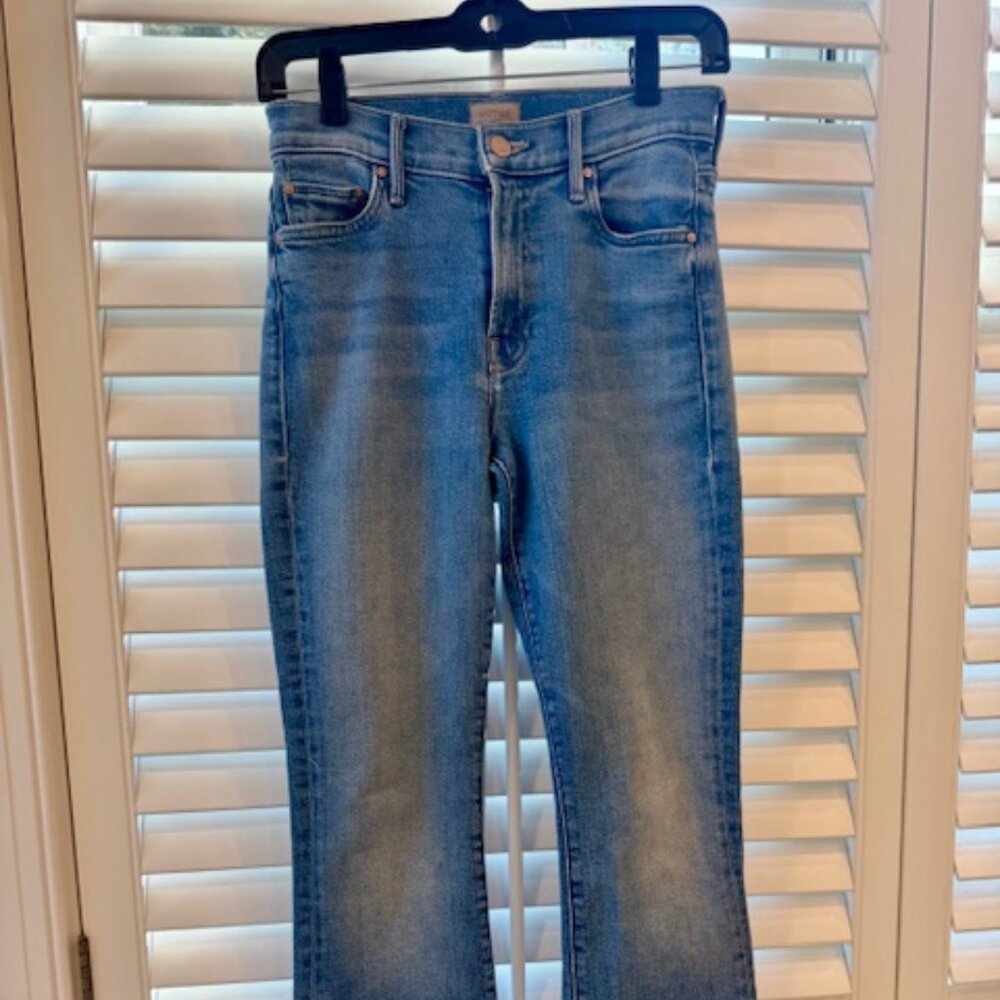 Lil'  Mother Jeans The Outsider Sneak in Flag Me Down Size 26